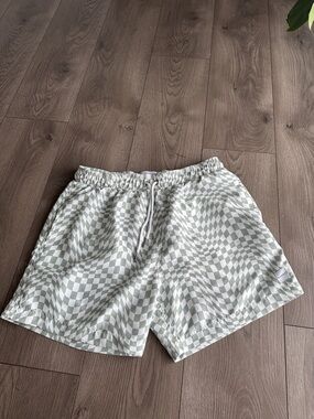 ALLFENIX Men’s Checkered Swim Shorts size XL